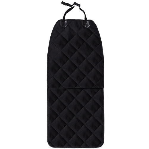 Gymax Black Waterproof Pet Front Seat Cover For Cars Nonslip Rubber Backing w/ Anchor