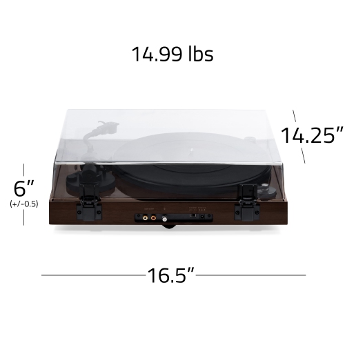 Fluance RT84 Reference High Fidelity Vinyl Turntable Record Player with Ortofon 2M Blue Cartridge & Speed Control Motor