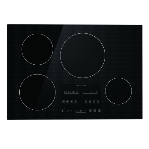 Empava 30" 4-Burner Electric Induction Cooktop - Black