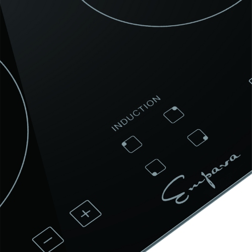 Empava 24" 4-Burner Electric Induction Cooktop - Black