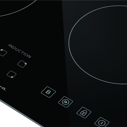 Empava 24" 4-Burner Electric Induction Cooktop - Black