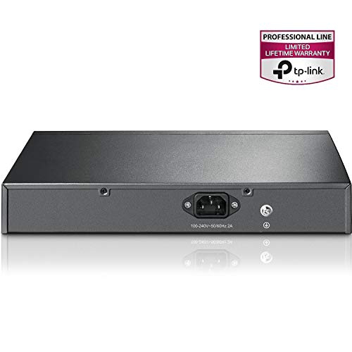 TP-Link TL-SG1008MP 8-Port Gigabit Desktop/Rackmount Switch with 8-Port PoE+