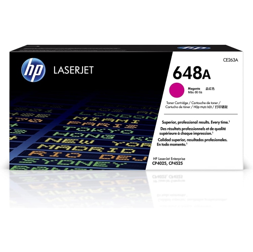 HP  648A (Ce263A) Original Laserjet Toner Cartridge In Magenta Best HP Ink for your HP Printer