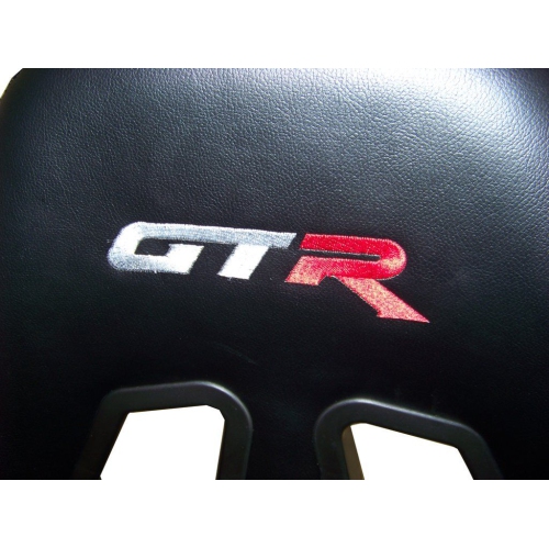 GTR Simulator GTS Model Black Real Racing Seat, Driving Simulator Cockpit Gaming Chair with Gear Shifter Mount