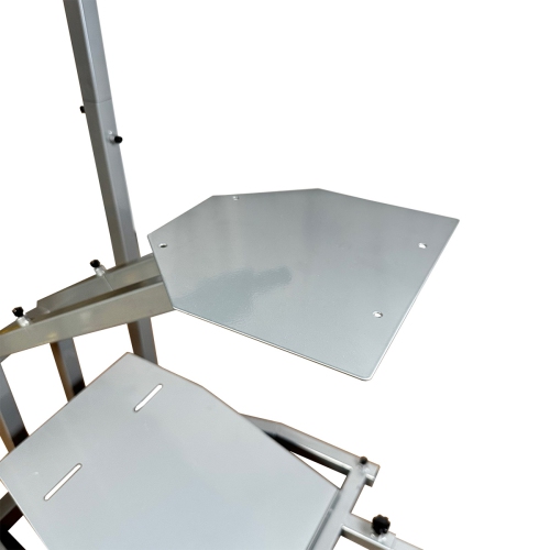 GTR Simulator – modèle CRJ avec siège en similicuir réglable, cockpit de simulation de vol double support de commande, support pour trois moniteurs