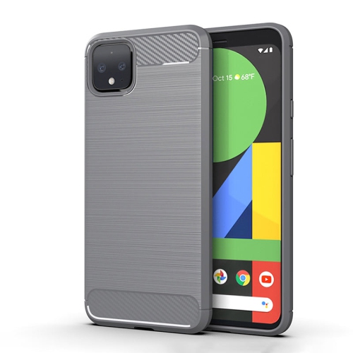 PANDACO Grey Brushed Metal Case for Google Pixel 4 XL