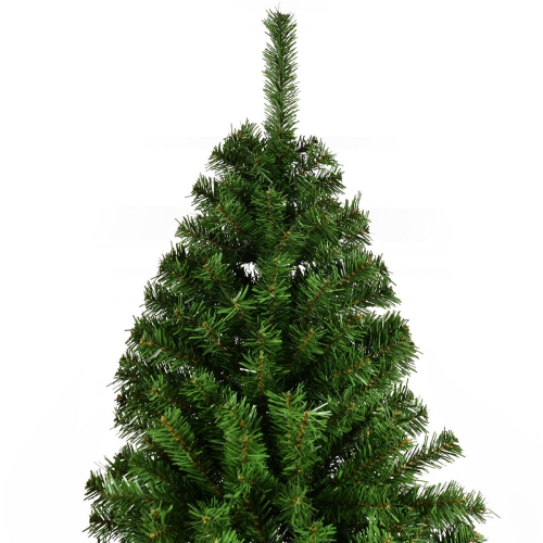 Costway 9FT PVC Artificial Christmas Tree 2132 Tips Premium Hinged w/ Solid Metal Legs