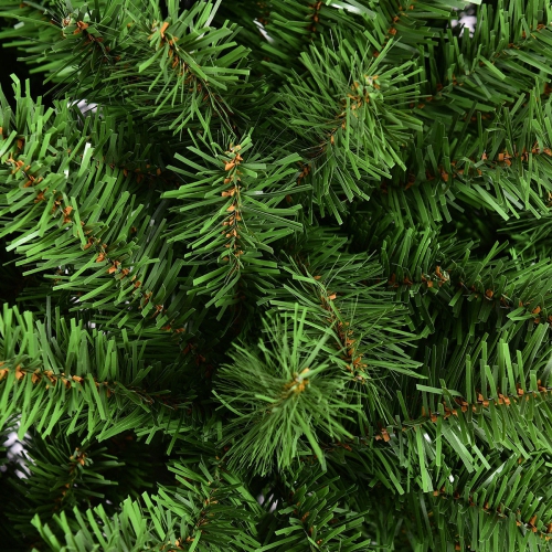 Costway 9FT PVC Artificial Christmas Tree 2132 Tips Premium Hinged w/ Solid Metal Legs