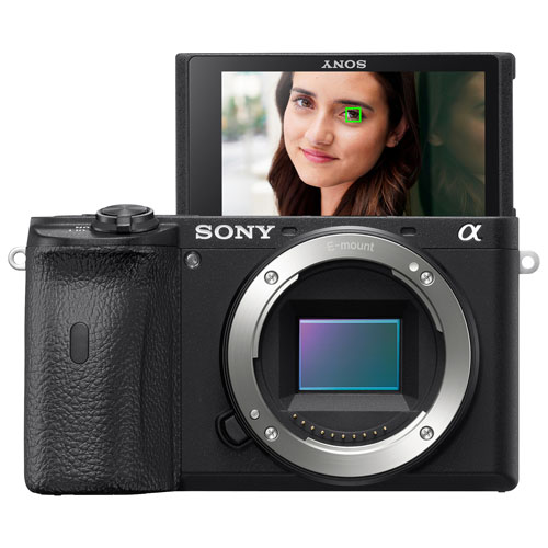 Sony Alpha a6600 Mirrorless Vlogger Camera