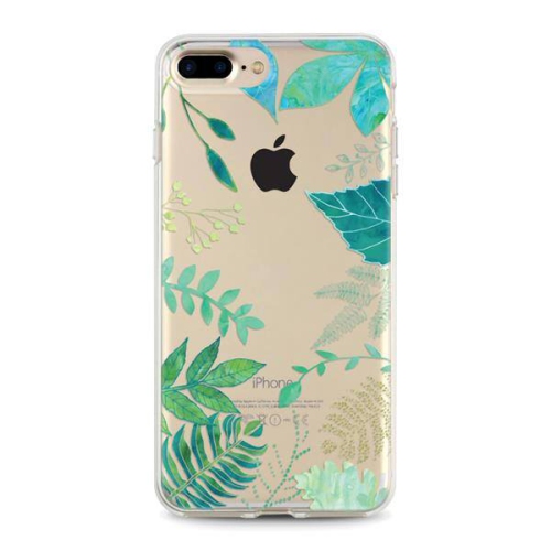 Étui iPhone ajusté pour iPhone 6/6s de Hoola Boutique - Feuilles Vertes Tropicales