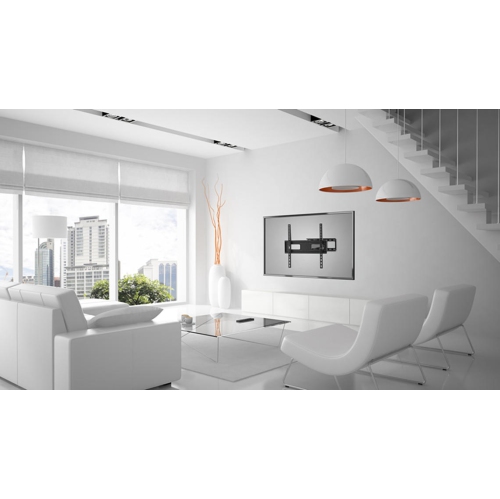 26"-55" Full-motion TV Wall Mount Heavy Duty Load Bearing up to 88 Lbs , Max VESA 600 and Fits 12"/16" Wall Wood Studs