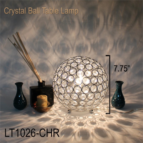 Crystal Ball Table Lamp