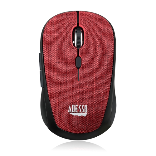 Adesso Technology Wireless Optical Mouse - Red