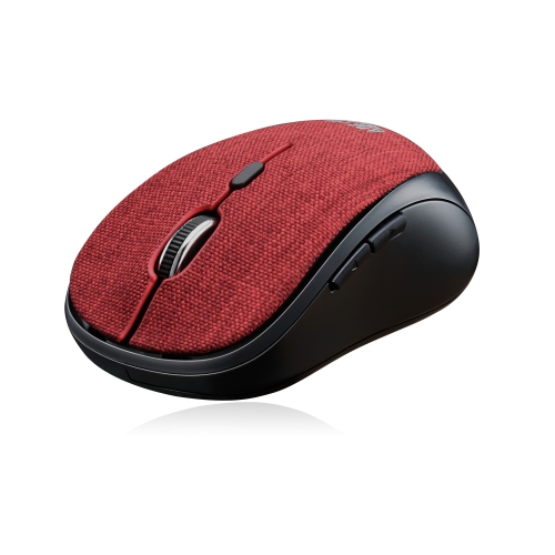 Adesso Technology Wireless Optical Mouse - Red