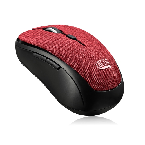 Adesso Technology Wireless Optical Mouse - Red