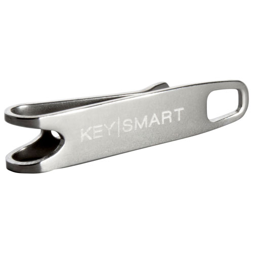 KeySmart Nano Pocket Purse Clip - Stainless Steel