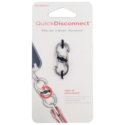 KeySmart Quick Disconnect S-Biner Microlock