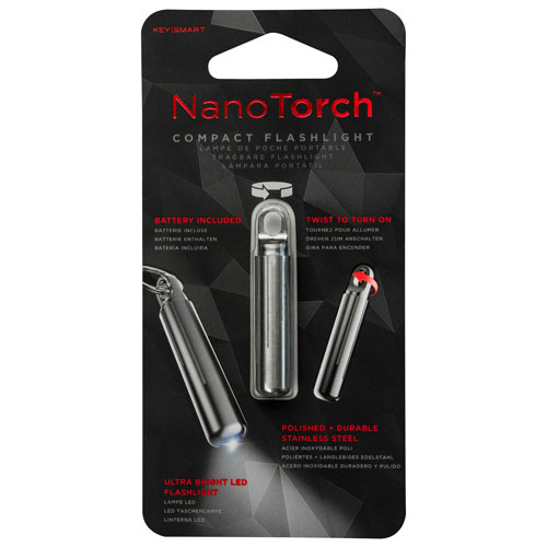 KeySmart Nano Torch Compact Flashlight