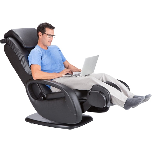 Human Touch WholeBody 5.1" Swivel & Recline Full Body Massage Chair - Mid-Size - Black