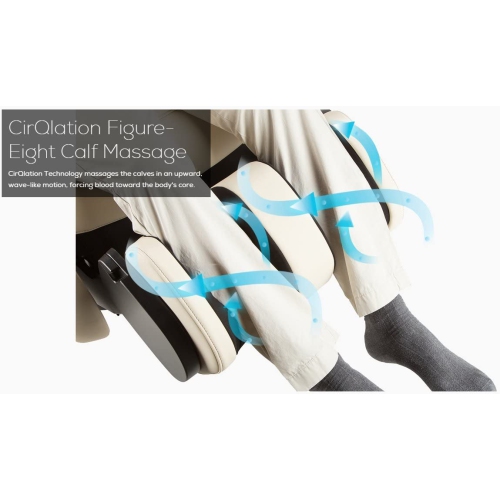 Fauteuil massage intégral inclinable/pivotant 7.1 po de Human Touch - os