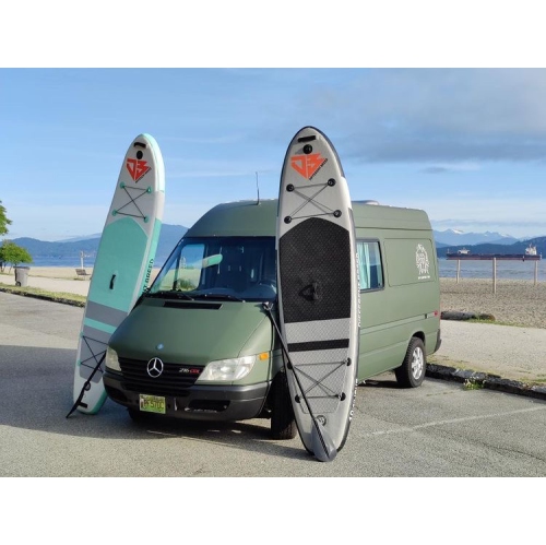 Different Breed - 10’6” x 32" Stealth Edition All Time Inflatable PaddleboardiSUP