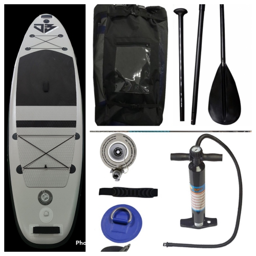 Different Breed - 10’6” x 32" Stealth Edition All Time Inflatable PaddleboardiSUP