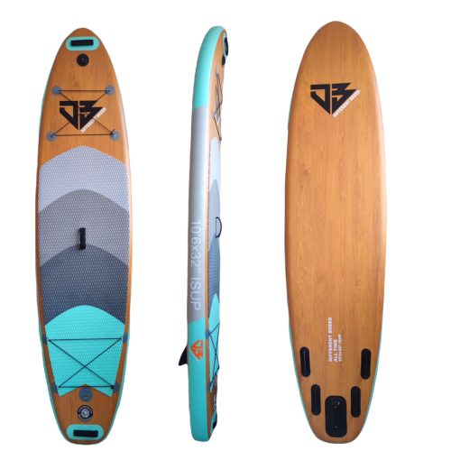 10'6 x 32" South Forest Bamboo - ALL TIME SERIES iSUP - Double Wall Superior Quality