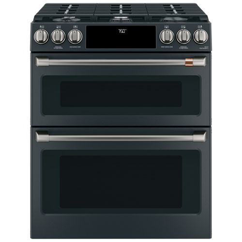 Café 8-Piece Gas Cooktop Handle Kit - Brushed Black