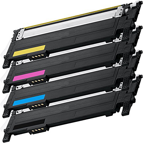 1 Set of 4 Inkfirst® Toner Cartridges CLT-K406S, CLT-C406S, CLT-M406S, CLT-Y406S, Black, Cyan, Magenta, Yellow