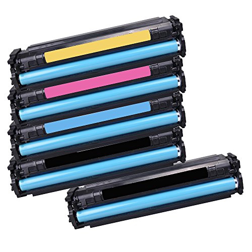 5 Inkfirst Compatible Toner Cartridges Replacement for Canon 045H 045 H 1246C001 1245C001 1244C001 1243C001 (1 Set + 1