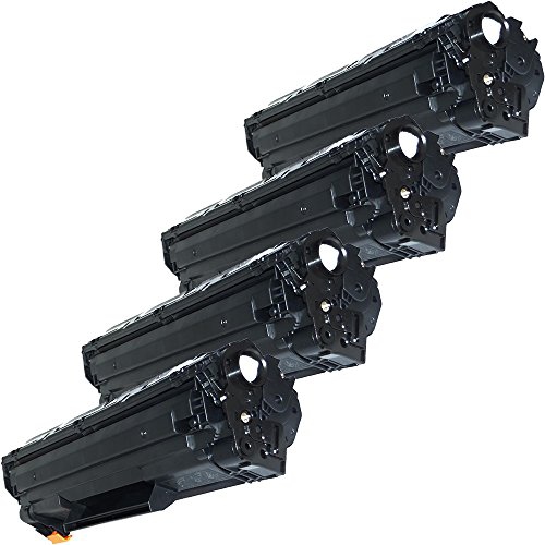 4 Inkfirst Compatible Toner Cartridges Replacement for Canon 125 3484B001 MF3010 LBP6000 LBP6030w