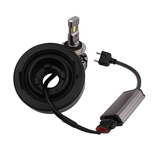 Pack of 2 TOMALL Replacement LED Headlight Dust Cover 75mm 2.95inch Rubber Seal with 20mm Hole