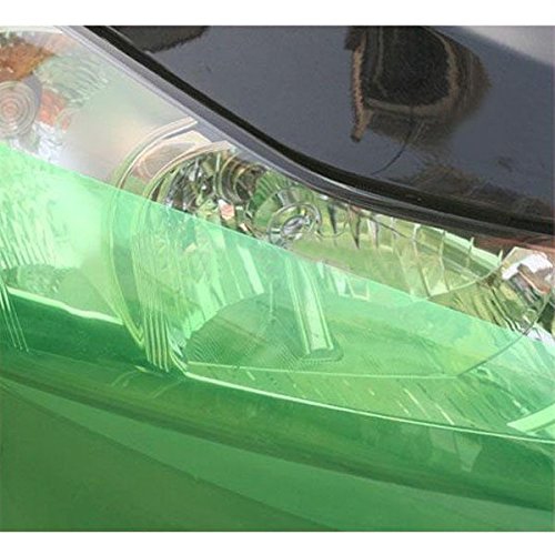 PME 12 x 71 Green Tint Vinyl Film Overlay Wrap Sheet For Car Auto Motorcycle Headlight Fog Light Lamp