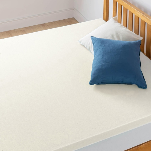 Surmatelas en mousse à mémoire infusée de gel frais de ViscoLogic Made in Canada Certifié CertiPUR-US