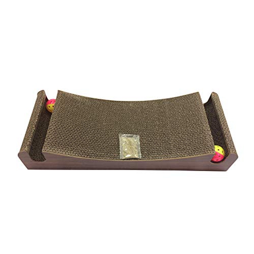 Image 1 of 3.. iPet Cat Scratcher Board with Ball