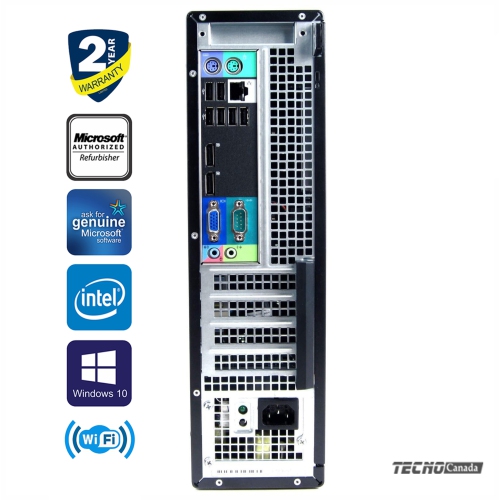 Refurbished - DELL OptiPlex 7010 Desktop Computer i7 3770 16GB 240GB SSD 1TB HDD Windows 10 Professional(2012 Model)