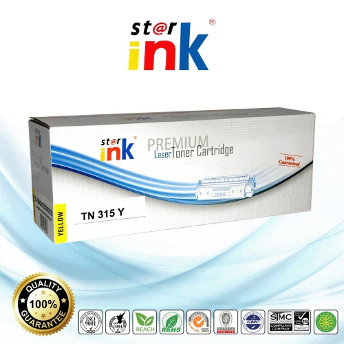 Starink® Premium Compatible Brother TN315Y, TN-315Y Toner Cartridge For MFC-9970CDW Yellow - 3.5K