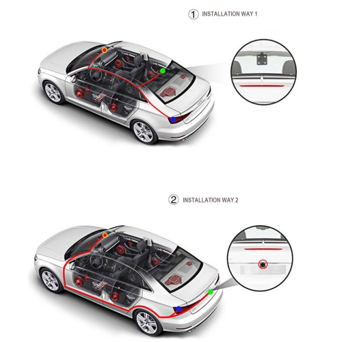 NEW 2026 2K Dash Cam 4" IPS Touch Screen Dual Lens Car Camera 1080P FHD Video Record and Backup Camera, 170 Degree Angle,G-Sensor,Parking Monitor,