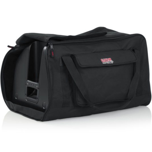 Gator Cases Heavy-Duty Speaker Tote Bag for Compact 12" Cabinets , Black