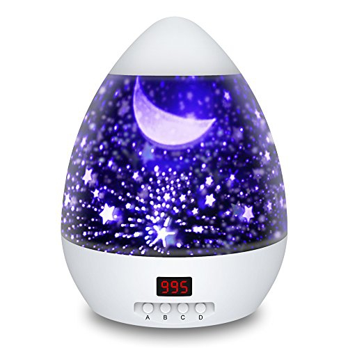 Star Sky Night Light Grde Newest Star Projector Baby Lights 360 Degree Romantic Room Rotating Cosmos Lamp With Led