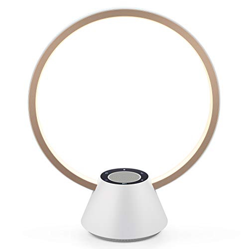 Bluetooth Speaker Night Light Dimmable Table Lamp Smart Touch Control LED Color