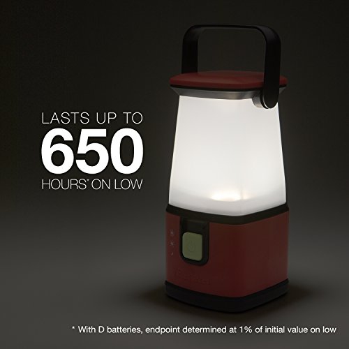 Energizer Camping Lantern Flashlight, Battery Powered LED Lanterns for Camping, Outdoors, Hurricane, Emergency Use, 500