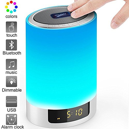 night lamp with bluetooth speaker