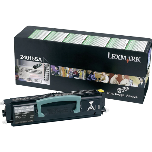 Lexmark 24015SA Original Return Program Black Toner Cartridge. For Lexmark E230, E232 to 342