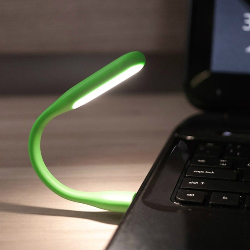 Ba30DEllylelly Lampe de Lecture Flexible USB 10 LED pour Ordinateur Portable pour Ordinateur Portable Clavier PC de Bureau 