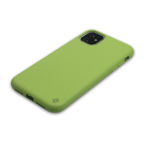 Uunique London Nutrisiti Eco iPhone: 11, XR Plastic Fitted Hard Shell Case – Green