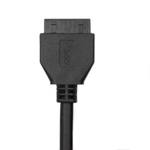 axGear 3.5 Inch USB-C USB 3.0 HUB 4 Ports Front Panel Floppy Bay Internal 20Pin Bracket