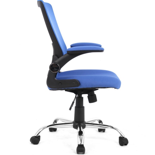 Blue Moustache® Mid Back Office Mesh Task Chair with Armrest 
