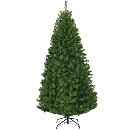 Costway 6Ft Pre-Lit Artificial Christmas Tree Premium Hinged w/ 350 LED Lights & Stand