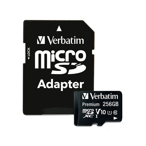 VERBATIM  256GB Prem Sdxc Memory Cl10